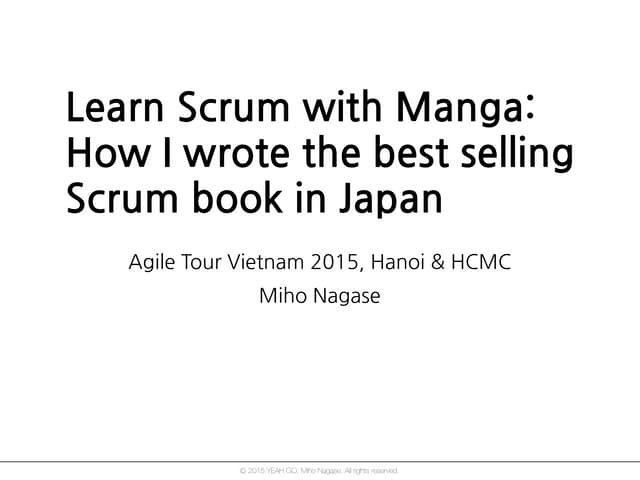 Learn Scrum with Manga - Vietnamese...