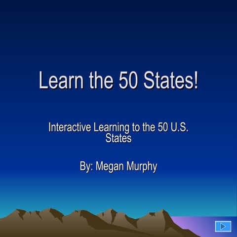 Learn The 50 States!