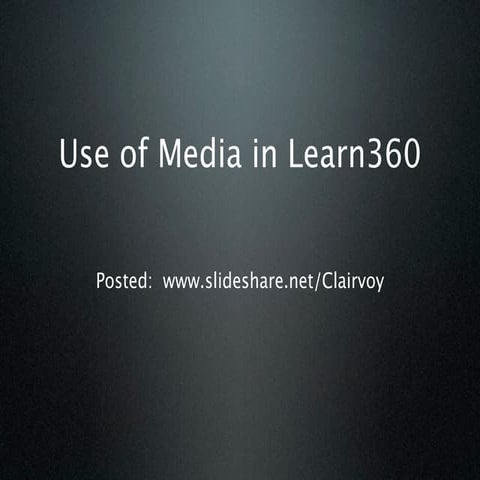 Learn360 aug 2012