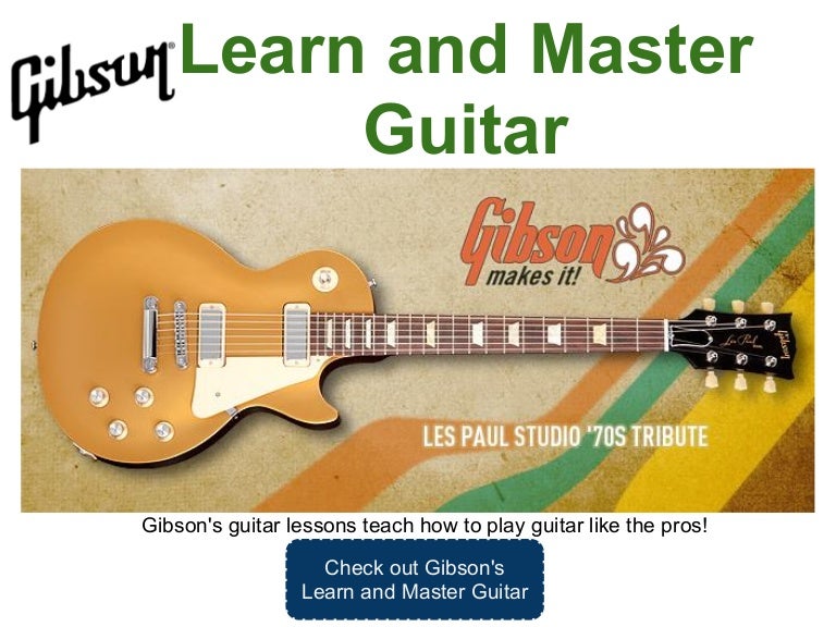 Learn And Master Guitar