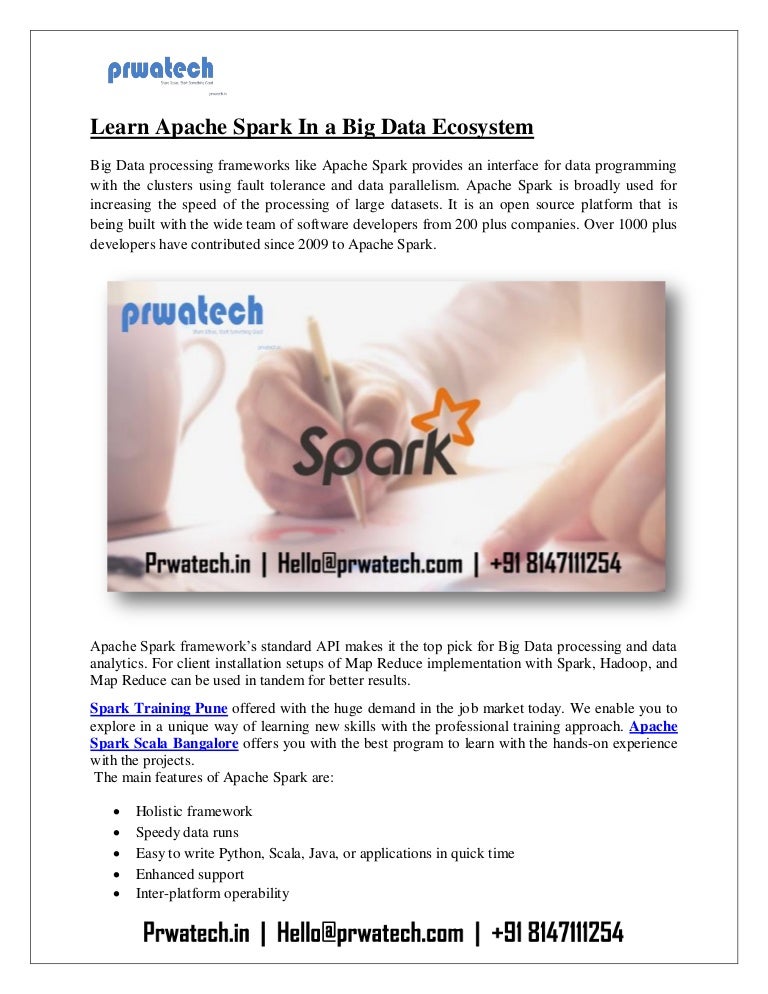 learn apache spark with python
