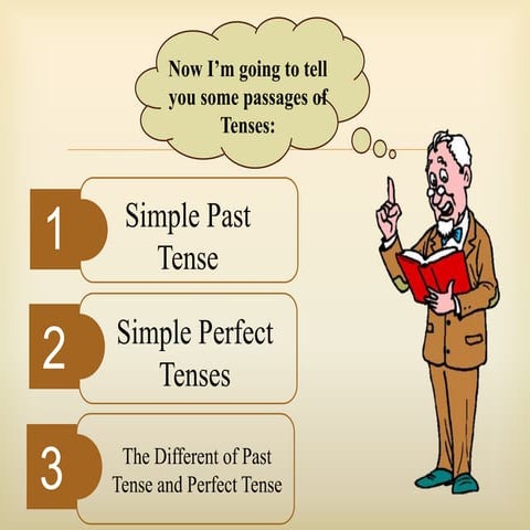 Simple Past Tense vs Simple Perfect tense