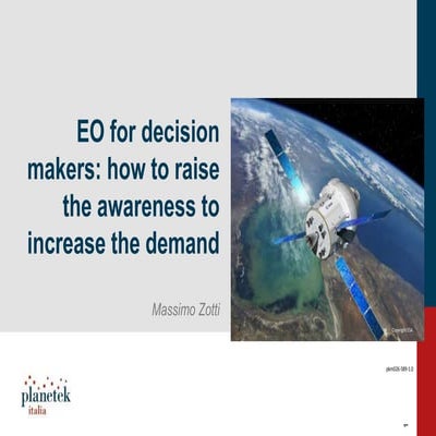 EO for decision makers: how to raise the awareness to increase the demand