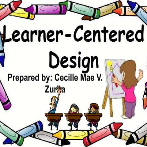 Learner-centered design