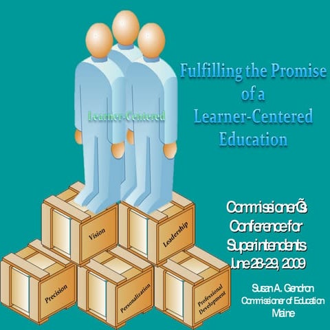 Learner Centered Education