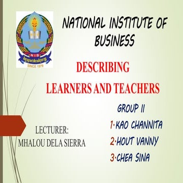 Learner and teacher full