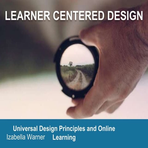 Learner Centered Design 