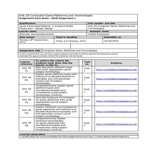     _ _learner declaration_2015_2016_ig.je_unit20_assignment_brief_2