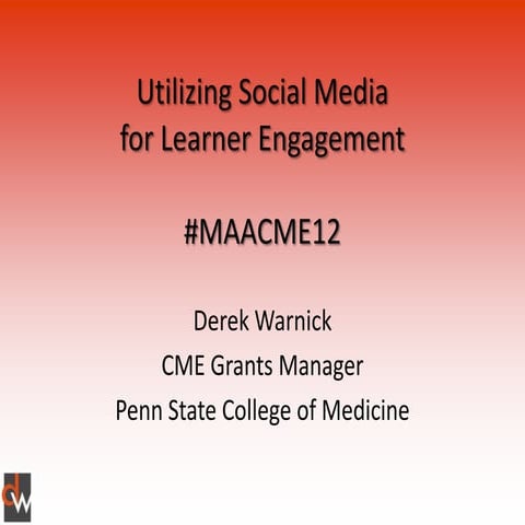 Utilizing Social Media for Learner Engagement