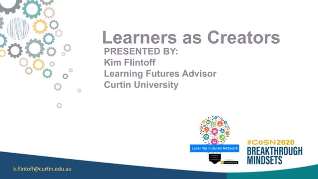 Learners as Creators