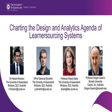 Charting the Design and Analytics Agenda of Learnersourcing Systems