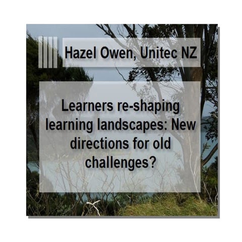 Learners Reshaping Learning Landscapes Owen