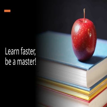 Learn Faster Be A Master Speed Learning Pptx
