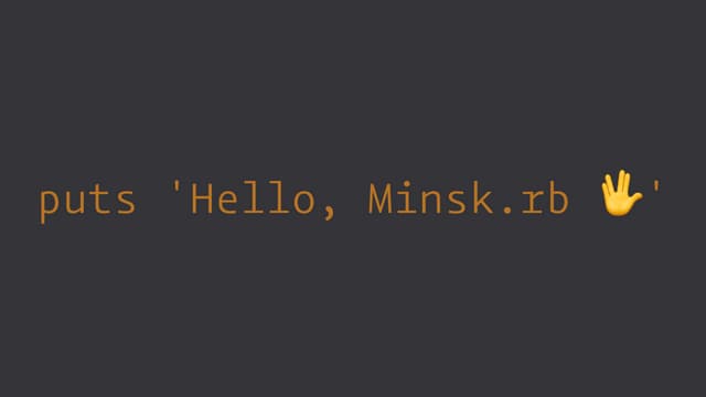 The dark side of Ruby, or Learn functional programming with Ruby