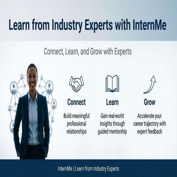 Learn from the Best — Internships Powered by Industry Experts | PDF