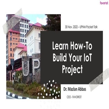 Learn How-To Build Your IoT Project Circuit Diagram