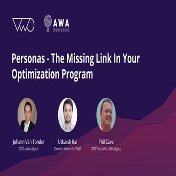 Learn how personas can shape your optimization program