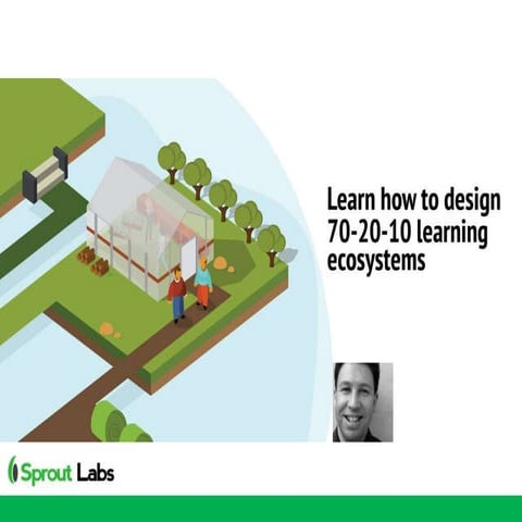 Learn how to design a 70-20-10 learning ecosystem