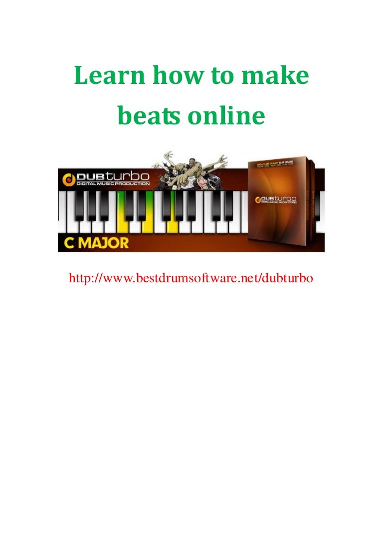 Learn how to make beats online