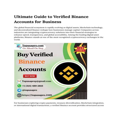 Learn How to Securely Set Up Your Binance Account Today.pdf