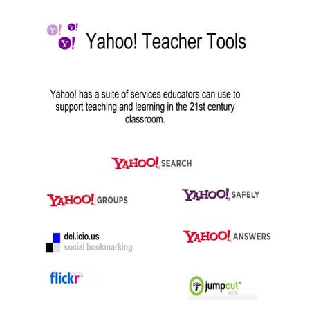 Yahoo! Teacher Tools | PPT