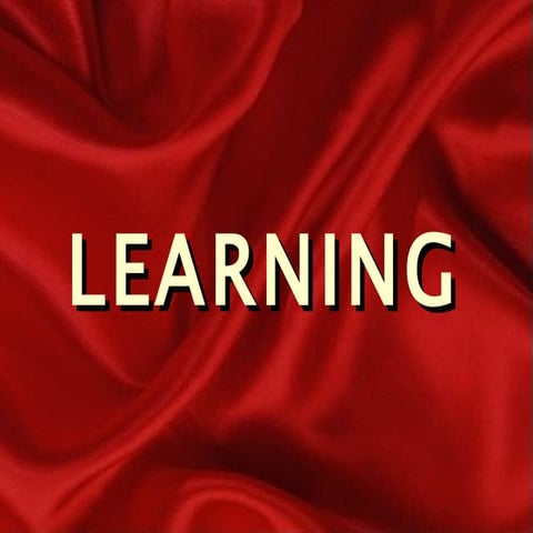 Learning