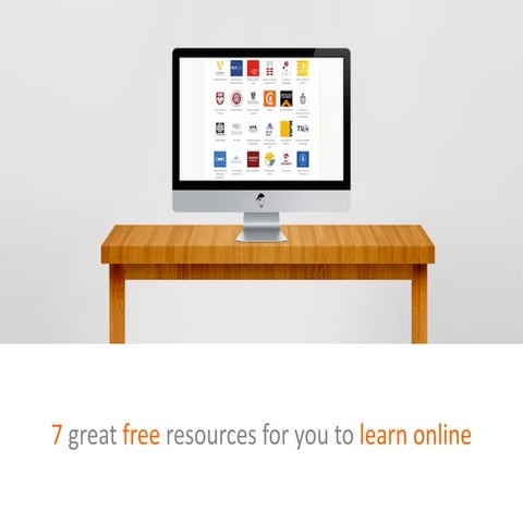 7 great free resources to learn online