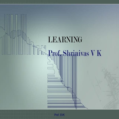 Learning- Organisational Behavior