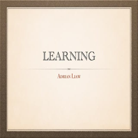 Learning: Being as a Homeschooled Student