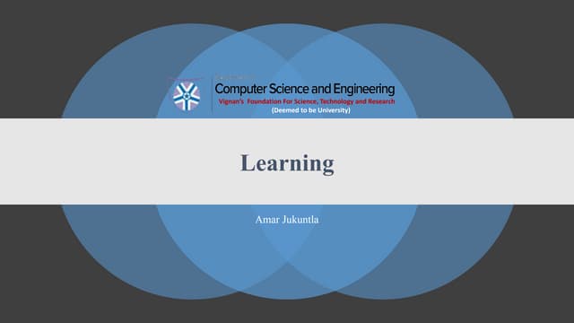 Learning