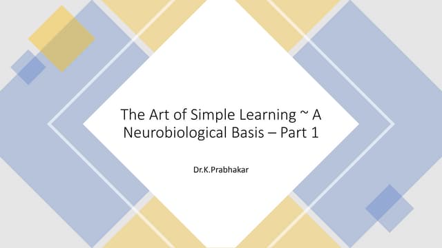 Learning