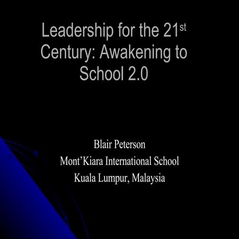 21st century school leaders | PPTX