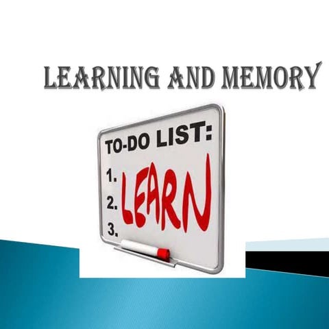 Learning and memory
