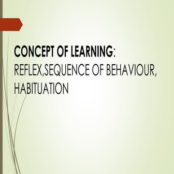 Evolution Of Behaviour | PPTX