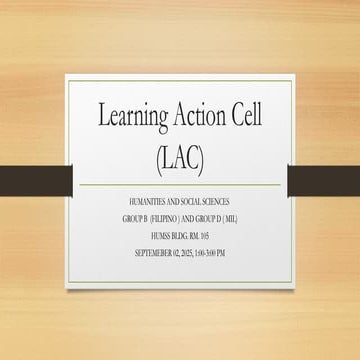 Learning-Action-Cell-LAC.power point pptx | PPTX