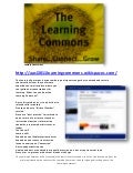 AASL 2011 Learning Commons Flyer