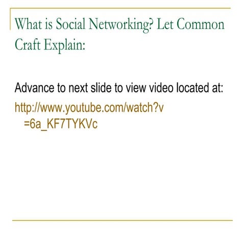 Social Networking for Learning