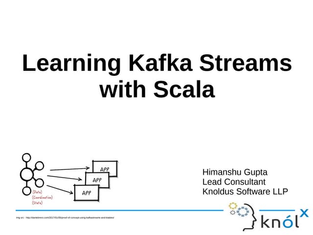 Learning Kafka Streams with Scala