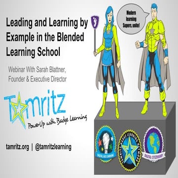 Leading and Learning by Example in the Blended Learning School