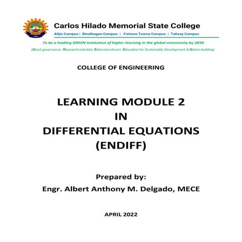LEARNING-MODULE-2-ENDIFF Study Materials
