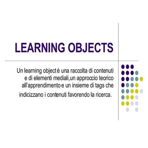 Learning Objects