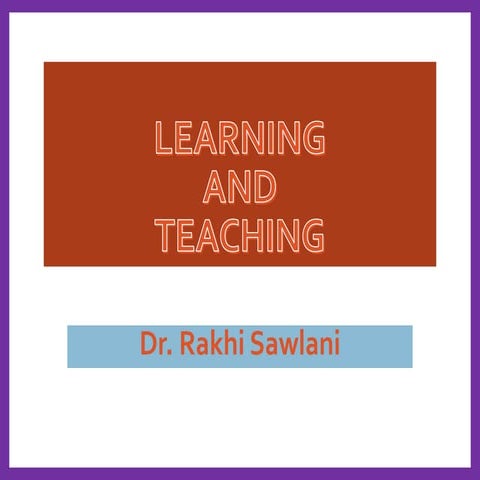 Learning-RakhiSawlani.ppt