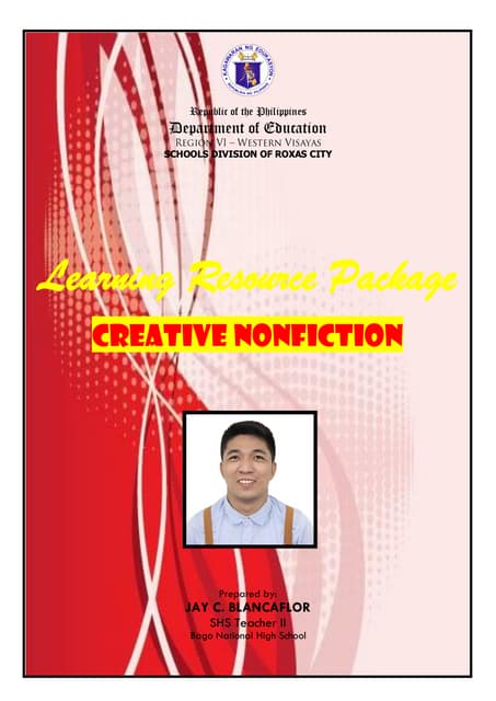 Learning resource-package-in-creative-nonfiction