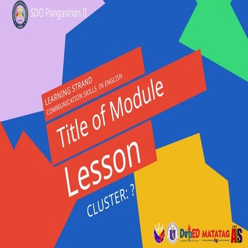 LEarning-Strand powerpoint blank presentation | PPTX