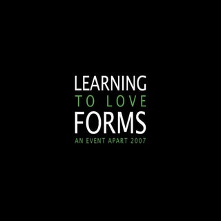 Learning To Love Forms (An Event Ap...