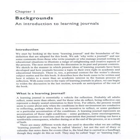 Learning journals completo | PDF