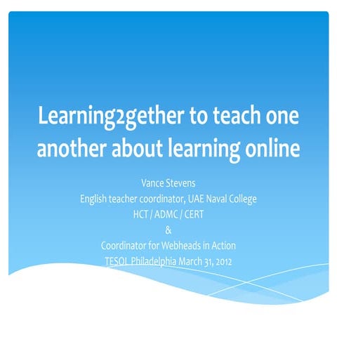 Learning2gether31march2012