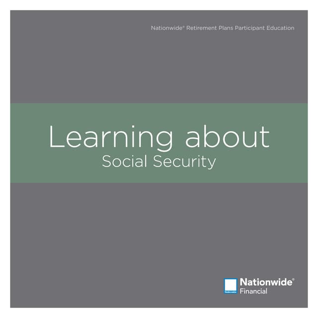 Learning about Social Security 