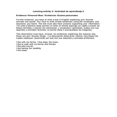 Learning activity 2 | PDF