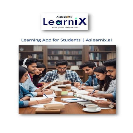 Learning App for Students | Aslearnix.ai